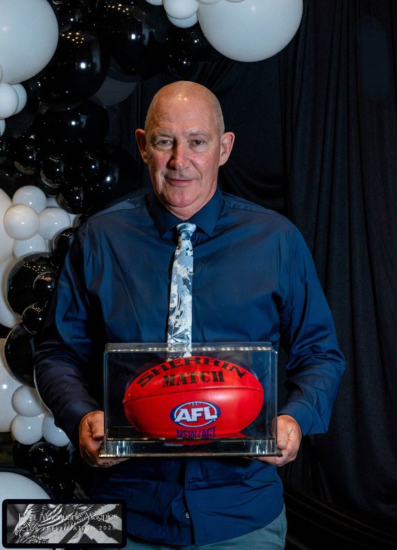 Magpie of the year ( Paul sheldon Memorial award) Anthony Teisseire